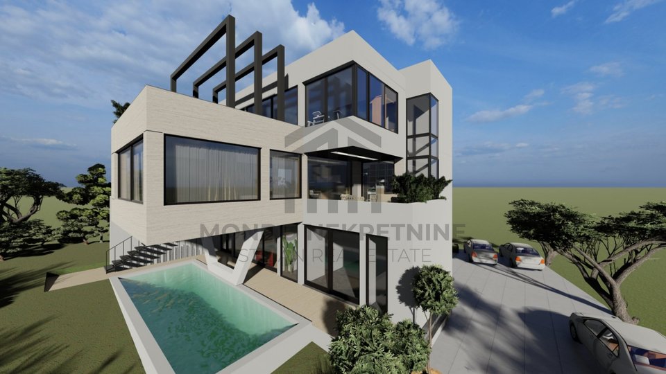 Istria Medulin Beautiful new villa with pool and sea view