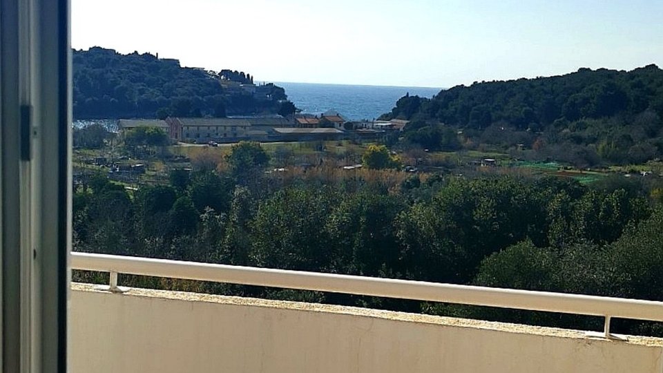 Istra, Pula, enosobno stanovanje 60m2 s čudovitim pogledom na morje